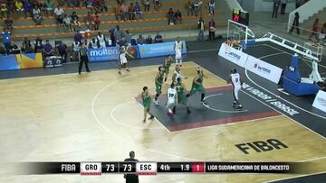 Heissler Guillent dio la victoria en su estreno a Guaros sobre la bocina