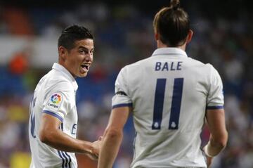 James Rodríguez seems set to partner Gareth Bale for a while to come.