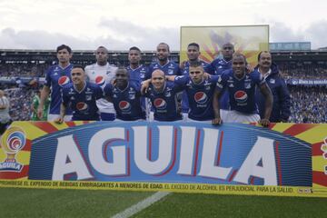 Con goles de Vladimir Hernández y Roberto Ovelar, Millonarios y Nacional igualaron 1-1 en partido valido por la fecha 9 de la Liga Águila. Wuilker Fariñez fue la figura.