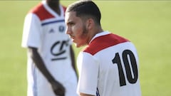 Zidane monitoring progress of Lyon's Rayan Cherki