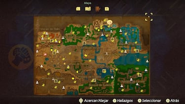 Sellos en Zelda Echoes of Wisdom: dónde están y mapa con la localización de todos los puntos de Sellelio