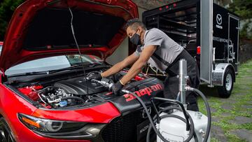 Mazda ofrece servicio de mantenimiento a domicilio
