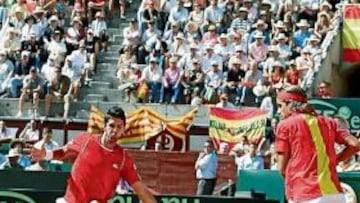 <b>DERROTADOS. </b>Verdasco y Feliciano cayeron ante los americanos.
