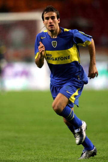 Palacio spent five seasons at Boca, scoring 82 goals in 186 games.