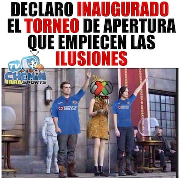 Los memes del Puebla - Cruz Azul de la jornada 1