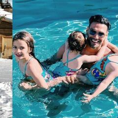 Falcao García y el regalo de cumpleaños a Lorelei Tarón