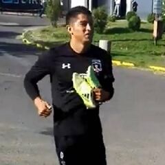 Brayan Cortés lidera el inicio de la pretemporada de Colo Colo