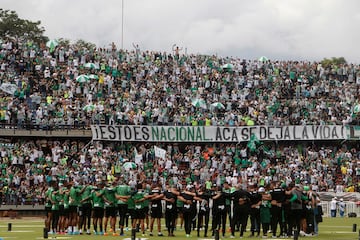 Atlético Nacional, entrenamiento en la Liga BetPlay