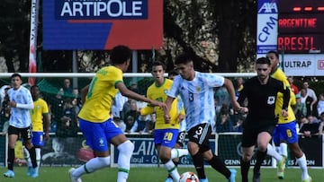Argentina cae ante Brasil en la final del Torneo Mundial Sub-17 de Montaigu