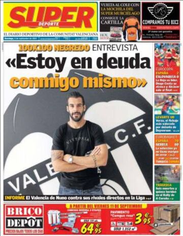 Portadas de la prensa deportiva
