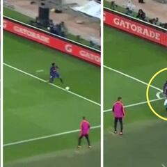 La acción de Yerry Mina que se ha hecho viral al instante: tremendo el final