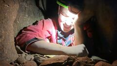 El youtuber Cabra pasa 15 horas en la cueva con más rescates de España