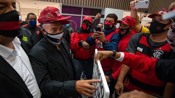 Domenec Torrent, recibido con honores a su llegada a Brasil