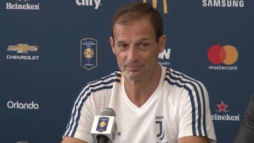 Allegri: "¿Dybala al Barça? No puedo estar más tranquilo"