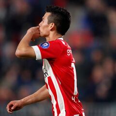 Hirving 'Chucky' Lozano selló la goleada del PSV Eindhoven