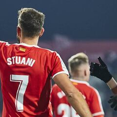 Stuani, rey del gol... y de Montilivi