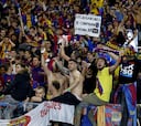 Detenidos dos aficionados azulgrana por efectuar saludos fascistas y gritos racistas durante el PSG-Barça