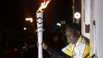 Pelé era el elegido para encender el pebetero