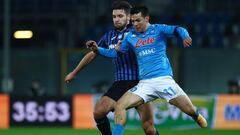 'Chucky' Lozano anota, pero no evita la eliminación del Napoli ante Atalanta