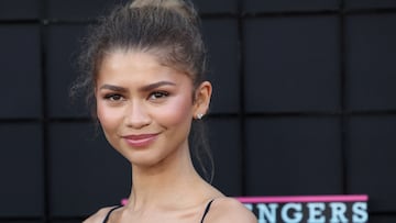 Cast member Zendaya attends a premiere for the film "Challengers" in Los Angeles, California, U.S., April 16, 2024. REUTERS/Mario Anzuoni