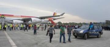 La Roja ya está en Guinea Ecuatorial