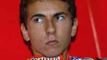 <B>QUE TODO SIGA IGUAL.</B> El piloto español desea que el funcionamiento de su moto en carrera sea el mismo que durante los entrenamientos.