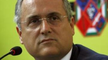 El presidente del Lazio denuncia amenazas de muerte antes del Lazio-Inter