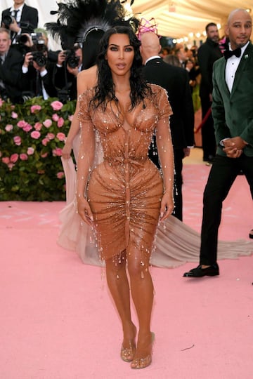 La empresaria Kim Kardashian.