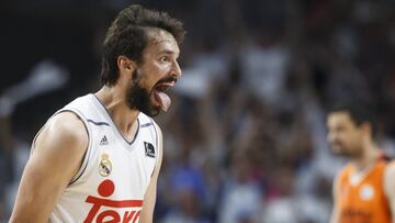 02/06/16 Baloncesto PLAYOFF SEMIFINALES PRIMER PARTIDO ACB
Real Madrid - Valencia Basket
Sergio Llull Melia ALEGRIA