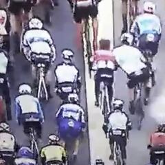 La fea acción de Bennett contra Nairo que pudo acabar en tragedia en el sprint