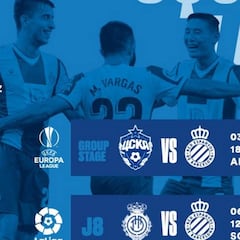 Gallego cita a 23 jugadores para los duelos ante CSKA y Mallorca