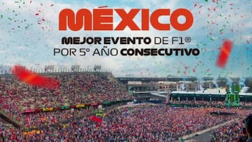 El GP de México 2019 gana al mejor evento del año por quinta ocasión