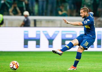 El 'Pipa' salió del América rumbo a Boca Juniors tras el torneo Clausura 2016 en México, para enfundarse en la casaca de un equipo del cual es hincha.