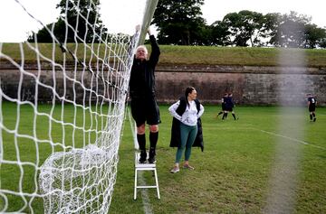 Partido de la Berwick Charities Cup.