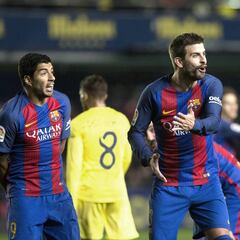 Piqué, al árbitro: "Les damos los 3 puntos y dejamos de jugar ya..."