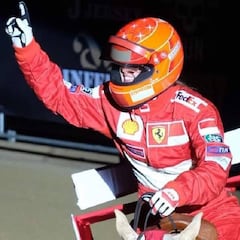 El original homenaje de la hija de Michael Schumacher a su padre en un torneo