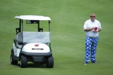 El golfista John Daly y sus extravagantes pantalones