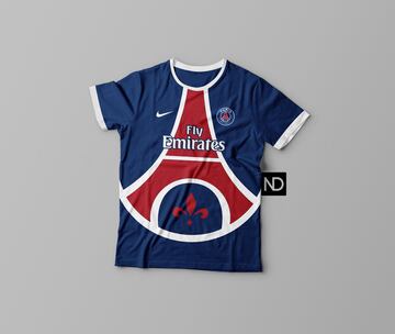 ¿Cómo serían las camisetas de los equipos si se basaran en su escudo?