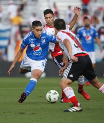 Millonarios pierde 1-0 ante River Plate, en partido amistoso de la Florida Cup.