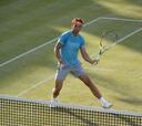 Rafa Nadal ya se entrena en
las pistas de Wimbledon