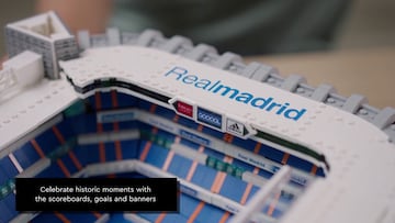 La nueva maravilla de Lego: el Santiago Bernabéu, por 350 euros