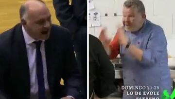 Si hay premio a montaje del a?o deber¨ªan nominarlo: esto que han hecho con las broncas de Laso es oro puro