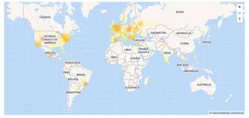 Como vemos, el servicio de YouTube está caído en todo el mundo