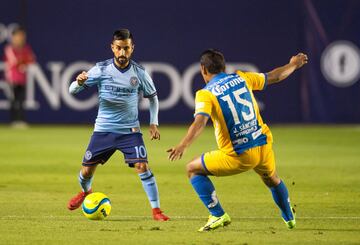 MLS (2017 - ): New York City FC.

Se fue sin pena ni gloria del fútbol mexicano, tras militar en León. En 2017 llegó al New York City FC con David Villa y ha demostrado su calidad, con la cual buscará ser clave en los playoffs de la temporada 2018.