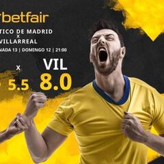 Club Atlético de Madrid vs. Villarreal CF: horario, TV, estadísticas, clasificación y pronósticos