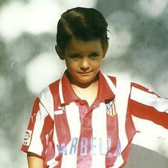 Morata presume de su paso por la cantera atlética y Griezmann y Koke le dan la bienvenida