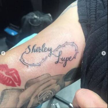 Lupillo Rivera termina con su novia, a pesar de haberse tatuado su nombre