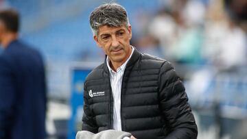 Imanol, ante el Getafe