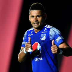 Millonarios anuncia la salida del goleador Ayron del Valle