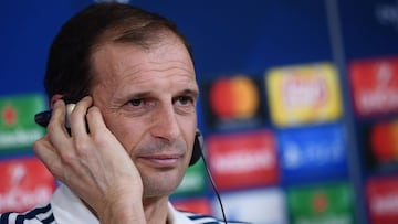 Massimiliano Allegri, entrenador de la Juventus.